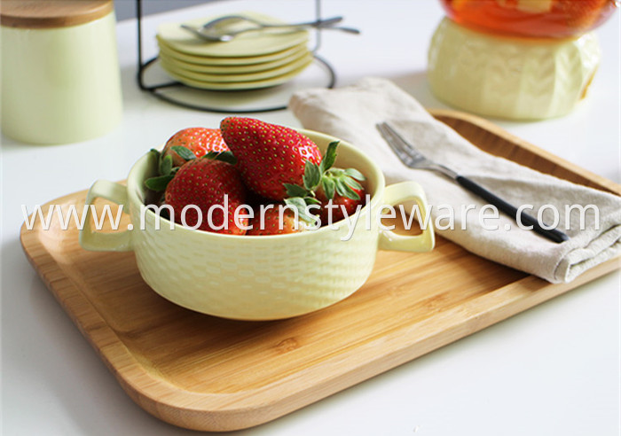 Soup Bowls with Handles